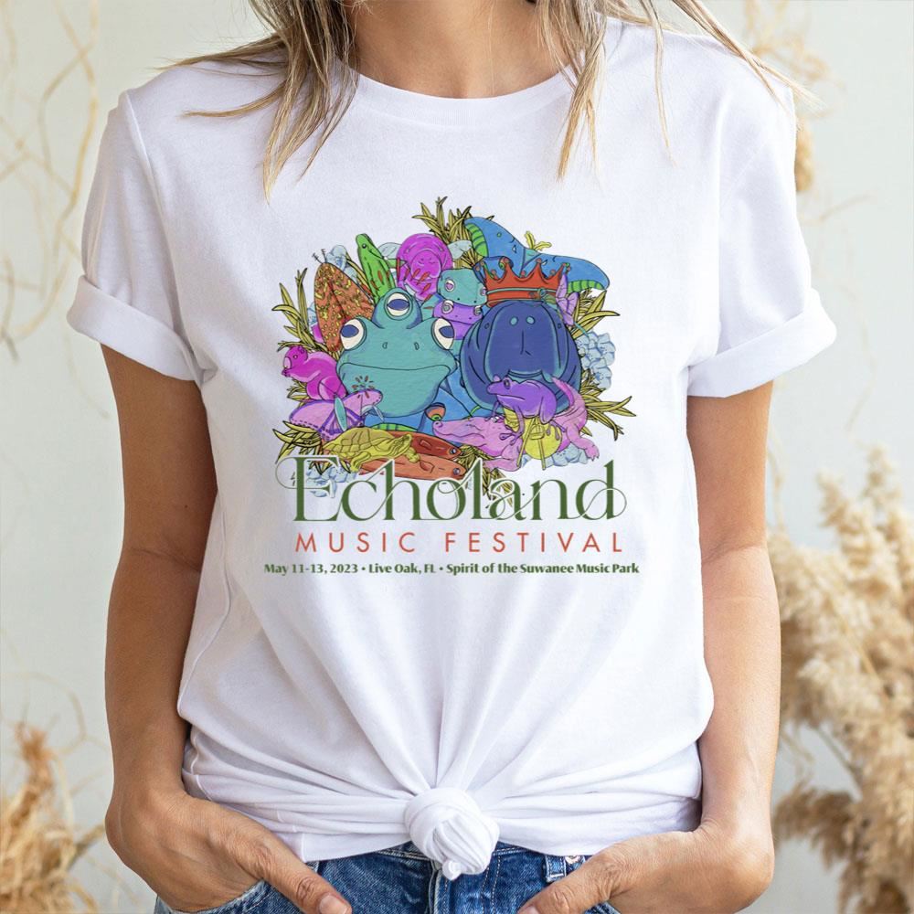 Echoland Music Festival 2023 Limited Edition T-shirts